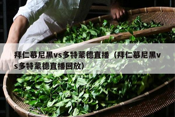 拜仁慕尼黑vs多特蒙德直播（拜仁慕尼黑vs多特蒙德直播回放）-第1张图片-个人经验分享